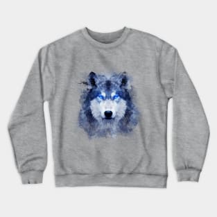 Scatter wolf Crewneck Sweatshirt